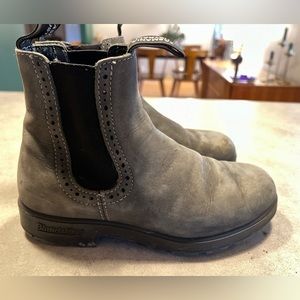Blundstone high top boots, rustic black, size 7 womans